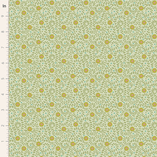 Sanctuary by Tilda: Daisydream Pistachio