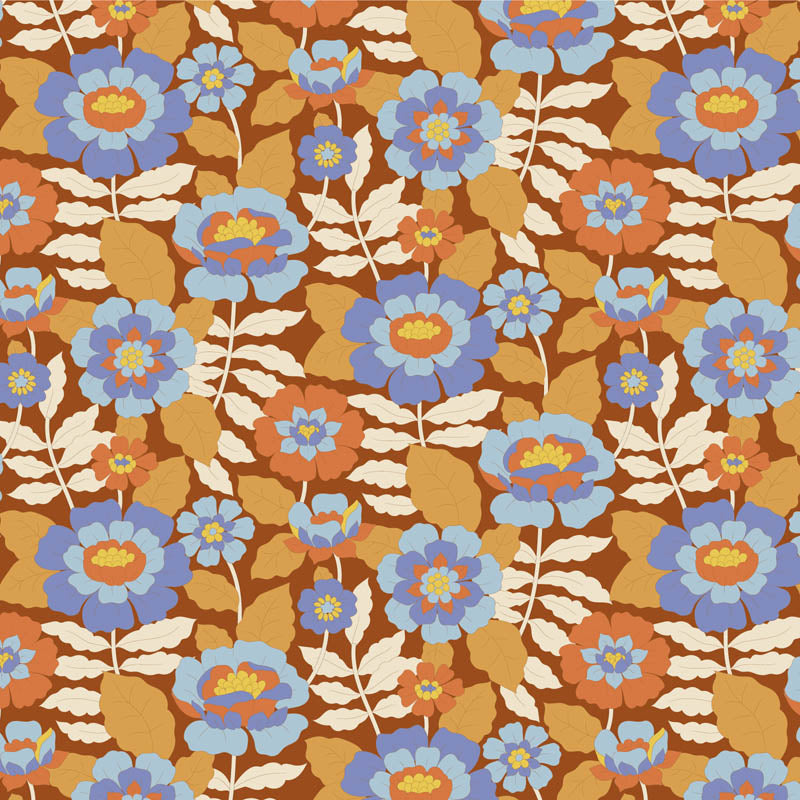Wallflower by Tilda: Beverly Caramel