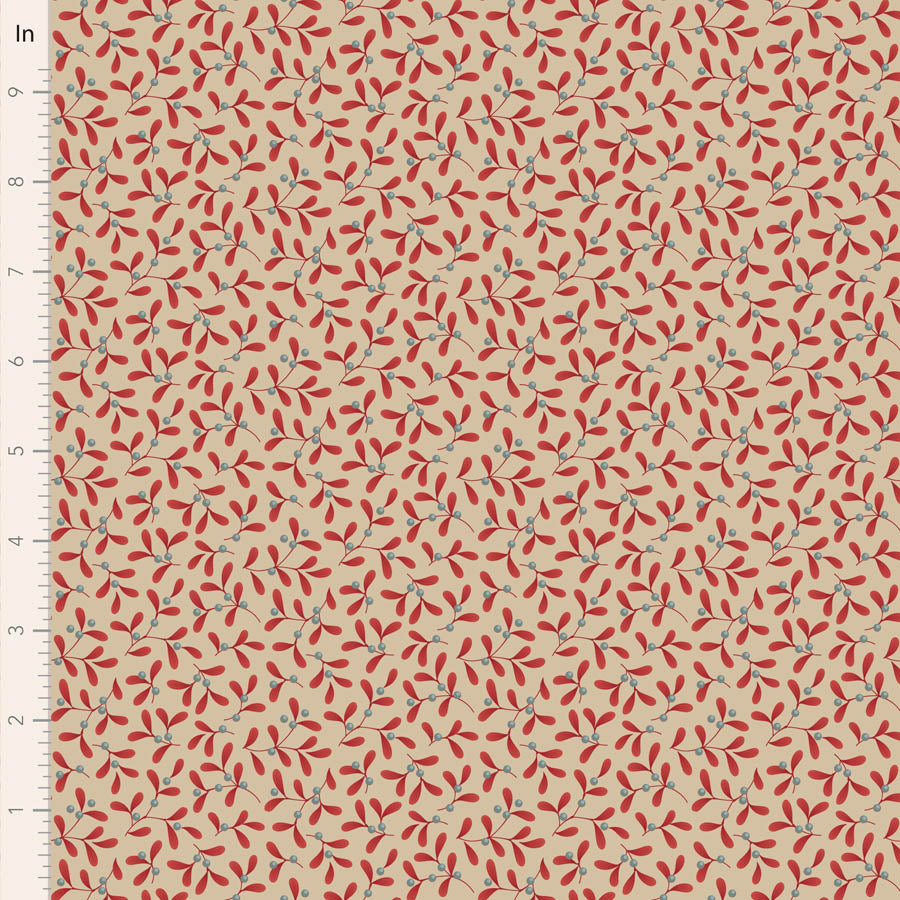 PRE-ORDER Merry Little Christmas by Tilda: Mistletoe Red