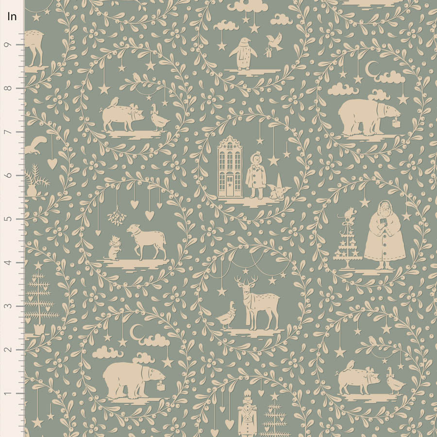 PRE-ORDER Merry Little Christmas by Tilda: Paperscenes Duckegg