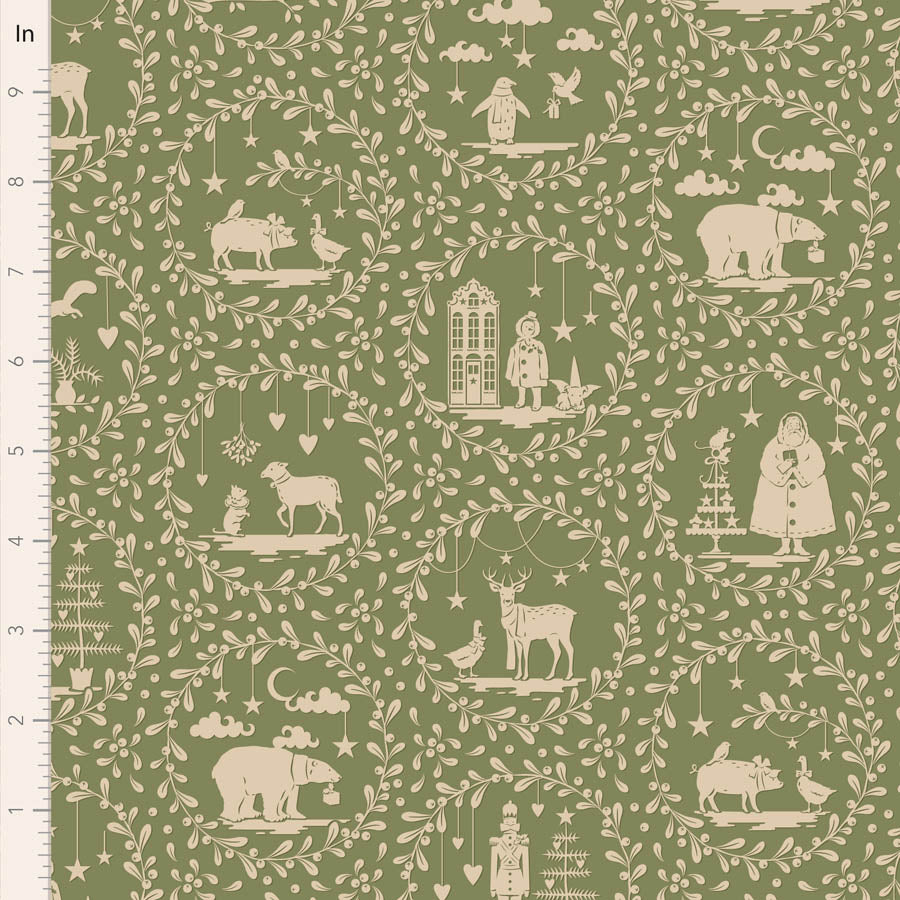 PRE-ORDER Merry Little Christmas by Tilda: Paperscenes Artichoke