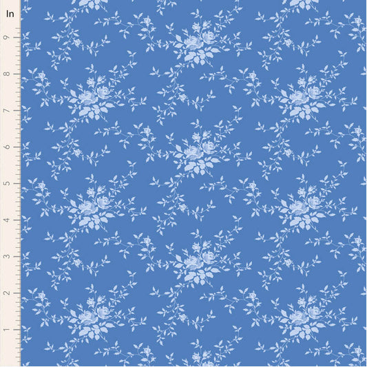 Something Blue by Tilda Fabrics: Noel Cornflower