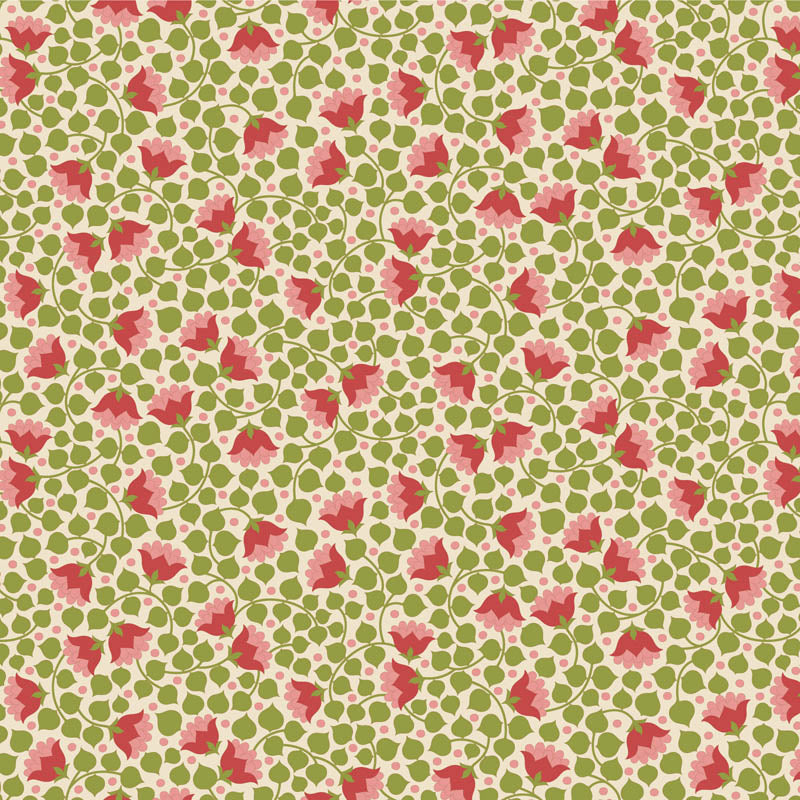 Wallflower Blenders by Tilda: Bellflower Green