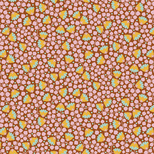 Wallflower Blenders by Tilda: Bellflower Mulberry