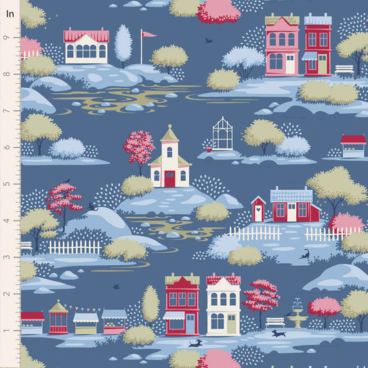Village Life by Tilda: Village Blue