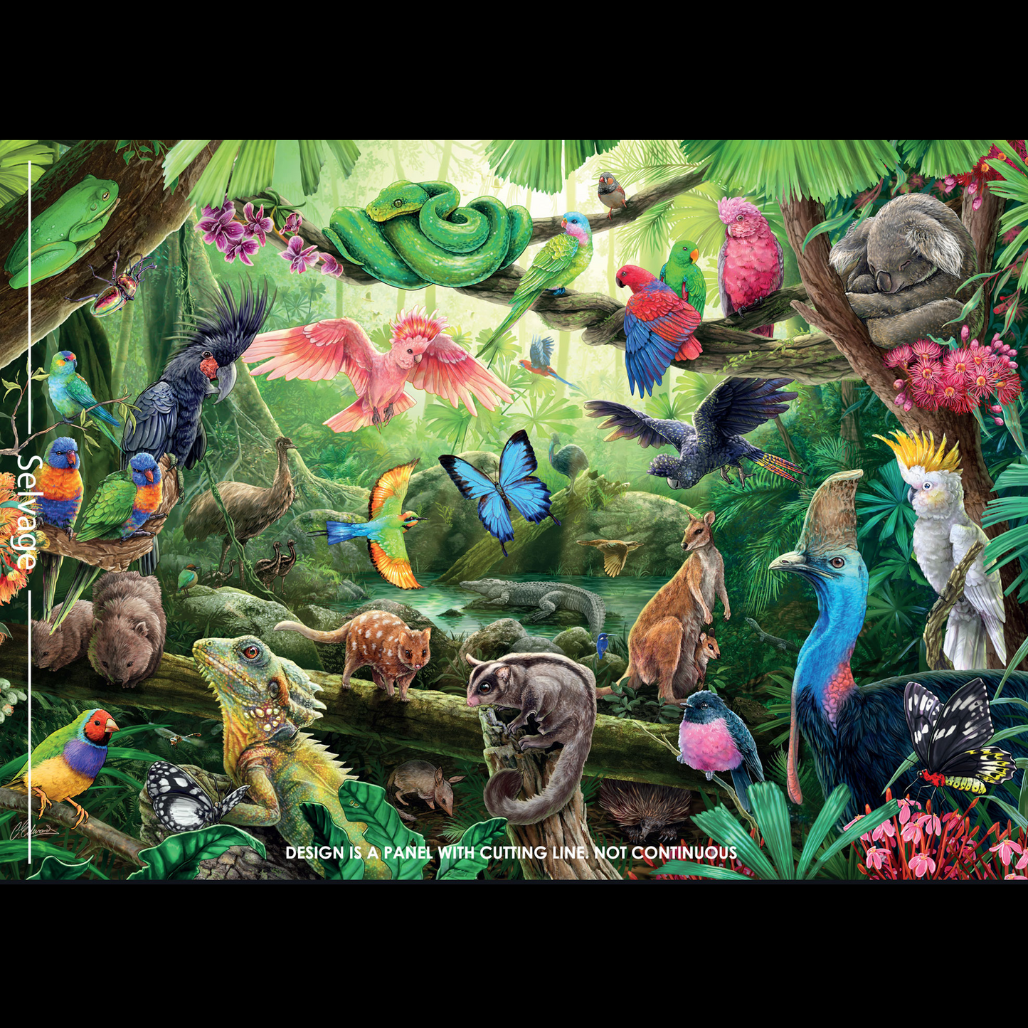 Devonstone Carlie Edwards: Jungle Panel