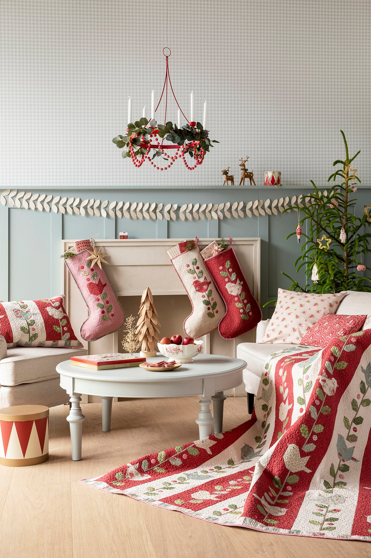 PRE-ORDER Merry Little Christmas by Tilda: Holly Red
