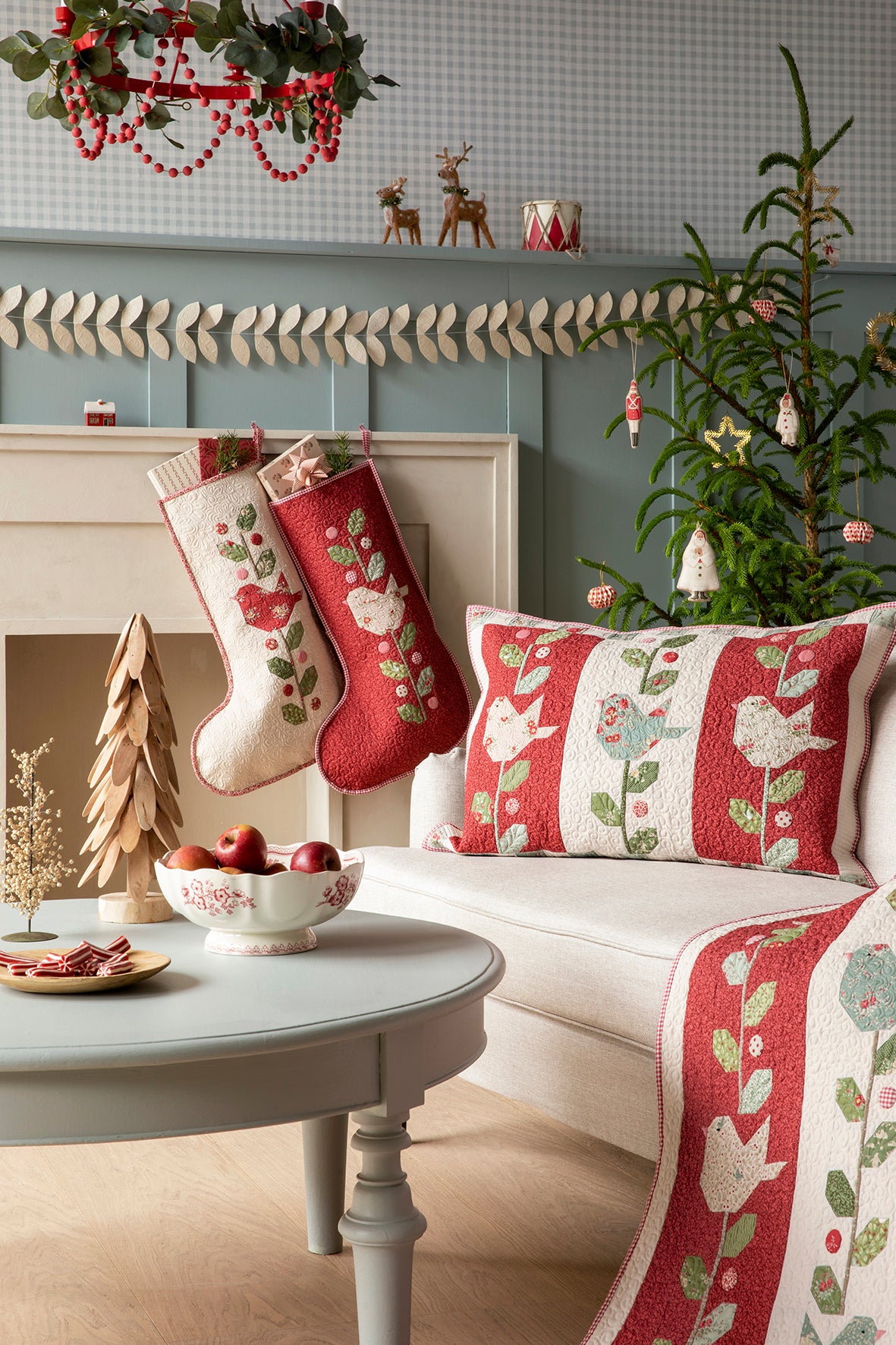 PRE-ORDER Merry Little Christmas by Tilda: Holly Red