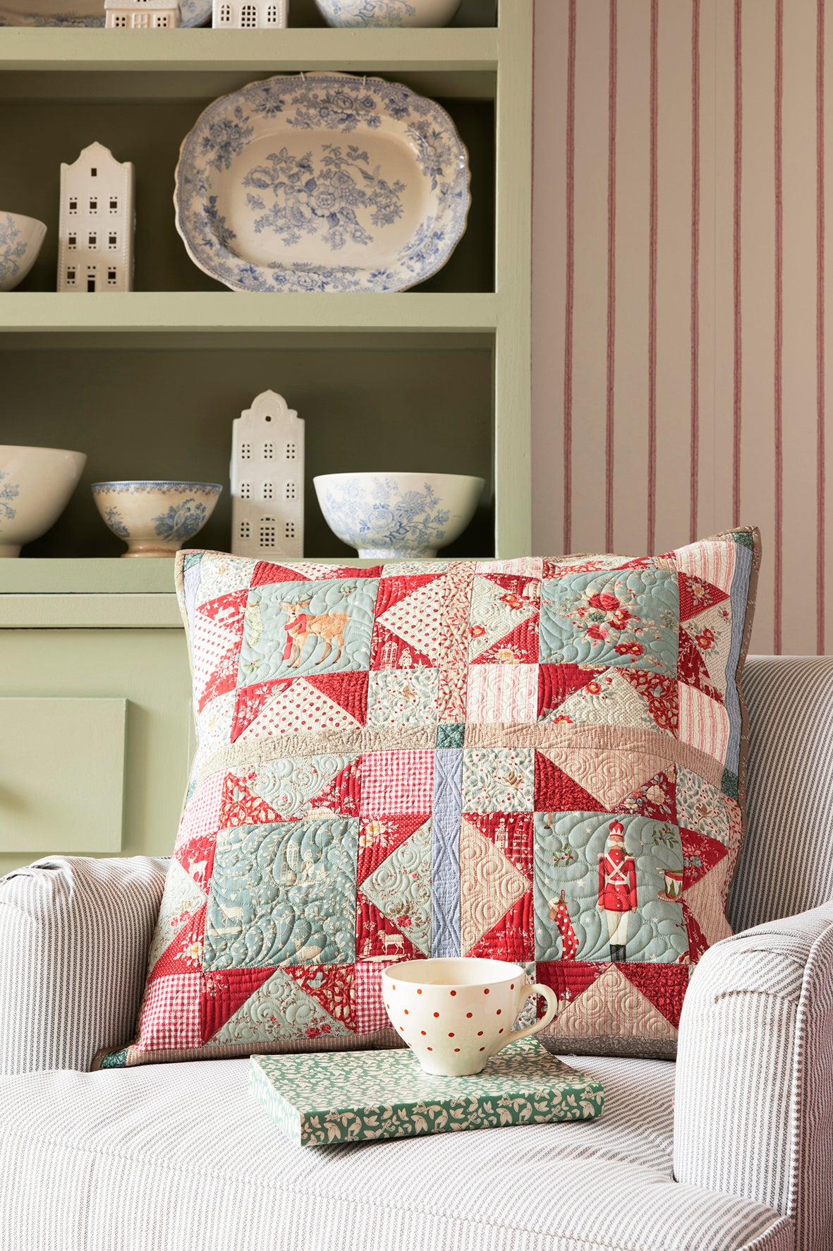 PRE-ORDER Merry Little Christmas by Tilda: Holly Red