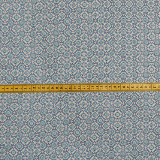 Mosaic Bloom: Small Blue Mosaics