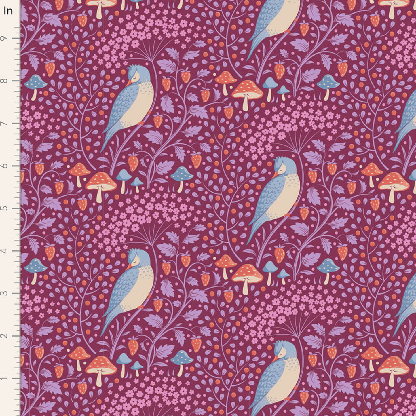 Hibernation by Tilda: Sleepy Bird Mulberry