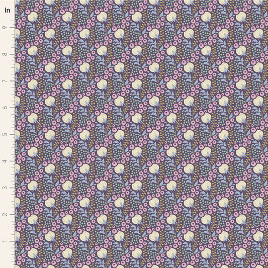 Sanctuary by Tilda: Cottonfield Eggplant