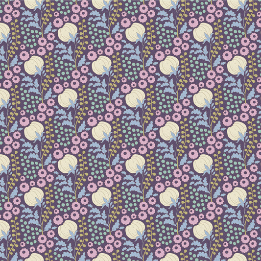 Sanctuary by Tilda: Cottonfield Eggplant