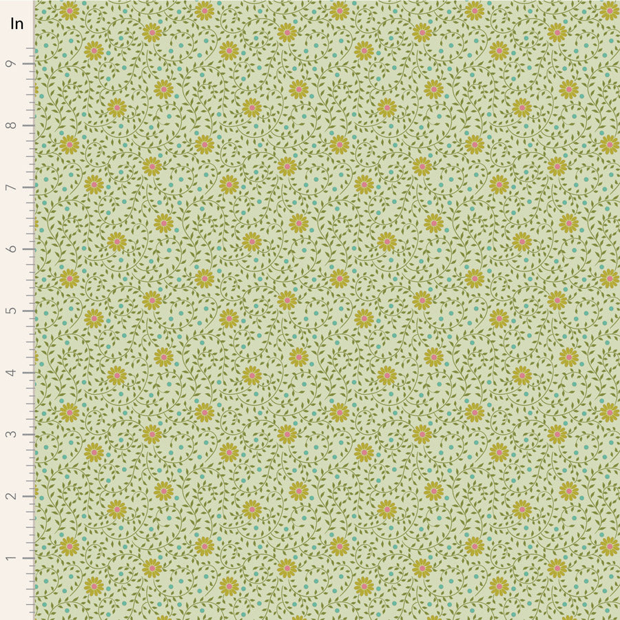 Sanctuary by Tilda: Daisydream Pistachio