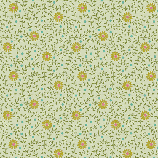Sanctuary by Tilda: Daisydream Pistachio
