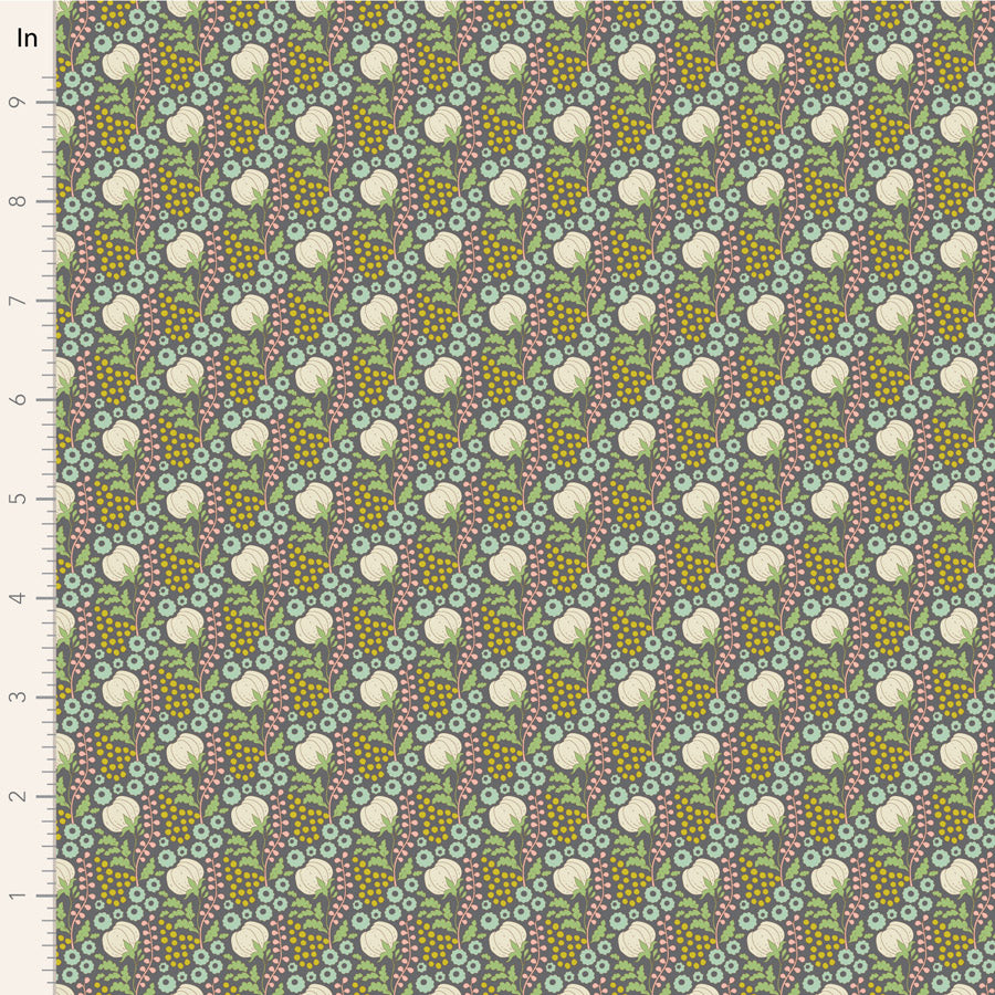 Sanctuary by Tilda: Cottonfield Greygreen