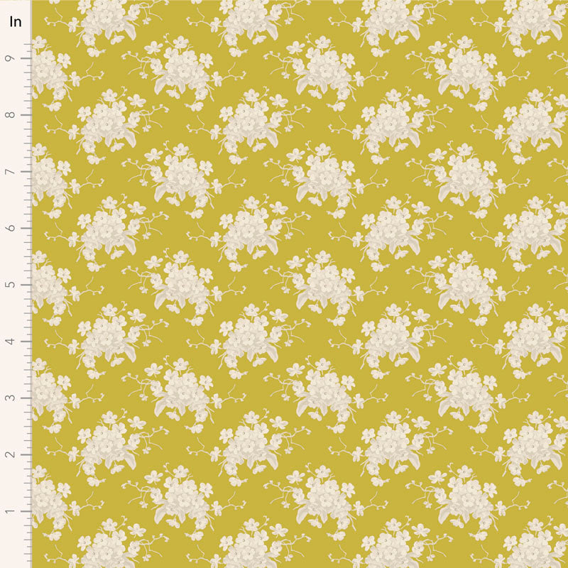 Sunday Brunch by Tilda: White Flower Sour Yellow