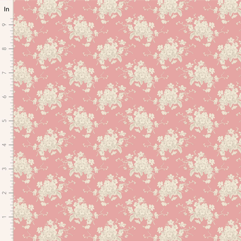 Sunday Brunch by Tilda: White Flower Pink