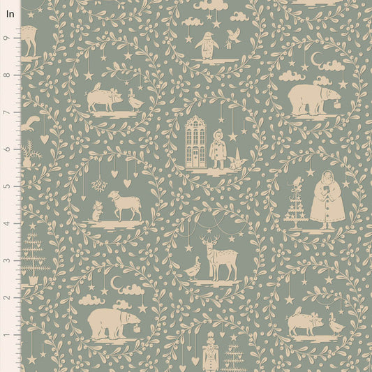 PRE-ORDER Merry Little Christmas by Tilda: Paperscenes Duckegg