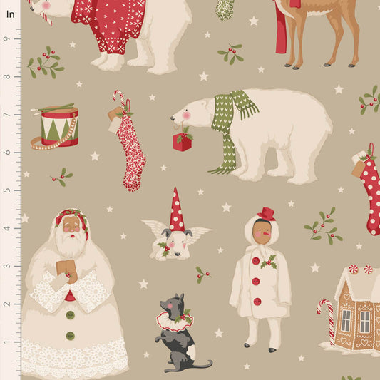 PRE-ORDER Merry Little Christmas by Tilda: Winter friends Clay