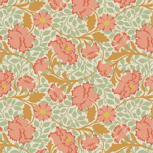 Songbird by Tilda: Floral Coral