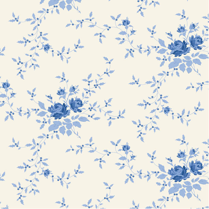 Something Blue by Tilda Fabrics: Noel Blue