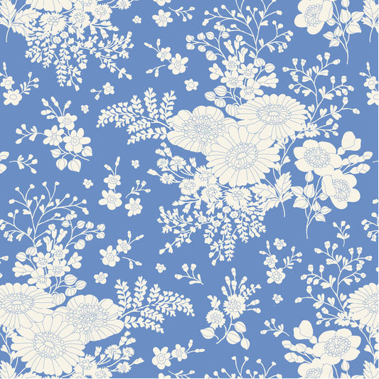 Something Blue by Tilda Fabrics: Isolde Cornflower