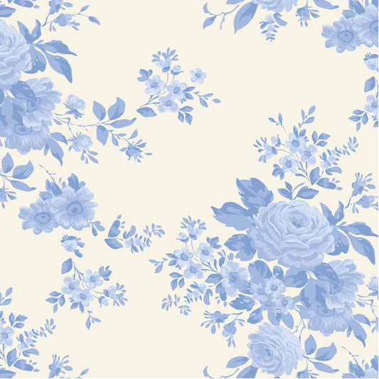 Something Blue by Tilda Fabrics: Carole Pale Blue