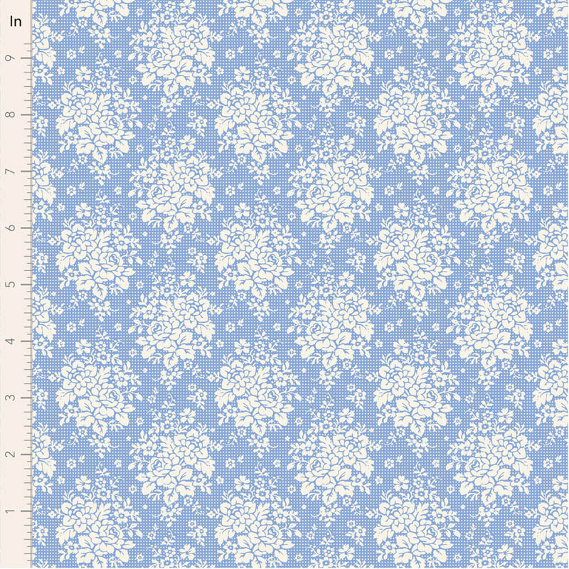 Something Blue by Tilda Fabrics: Picknic Sky