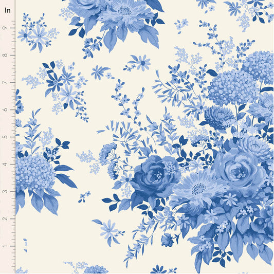 Something Blue by Tilda Fabrics: Wildgarden Blue