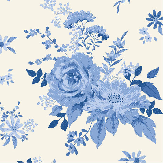 Something Blue by Tilda Fabrics: Wildgarden Blue