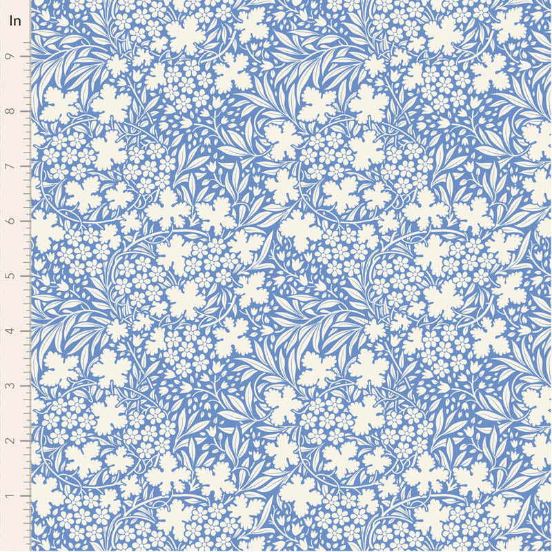 Something Blue by Tilda Fabrics: Bushbloom Blue