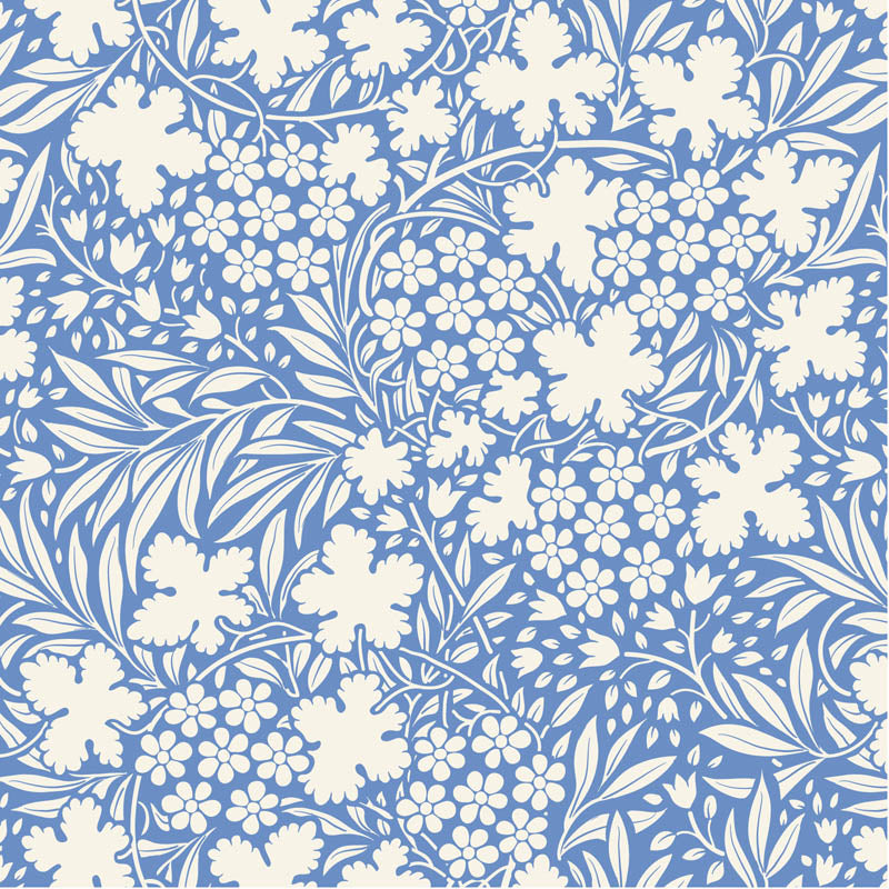 Something Blue by Tilda Fabrics: Bushbloom Blue
