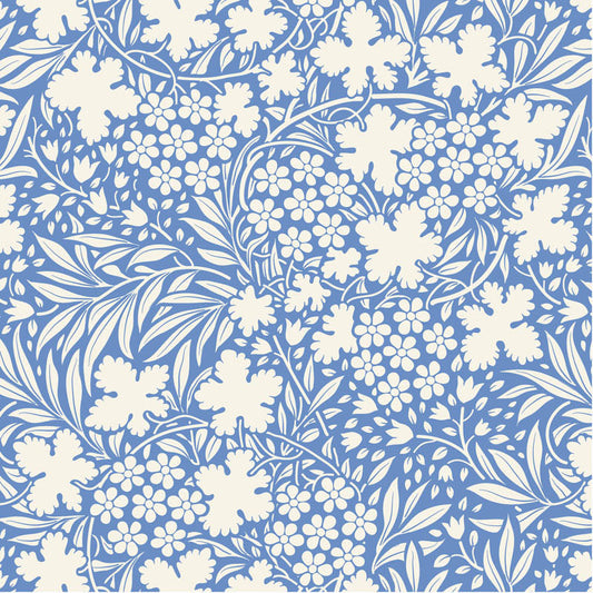 Something Blue by Tilda Fabrics: Bushbloom Blue