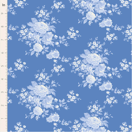 Something Blue by Tilda Fabrics: Carol Cornflower