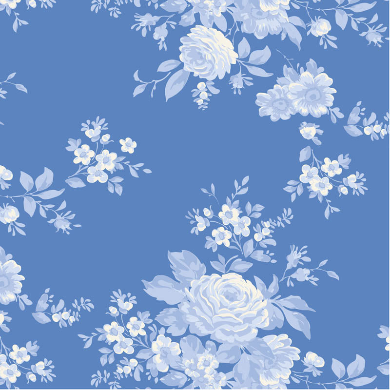 Something Blue by Tilda Fabrics: Carol Cornflower