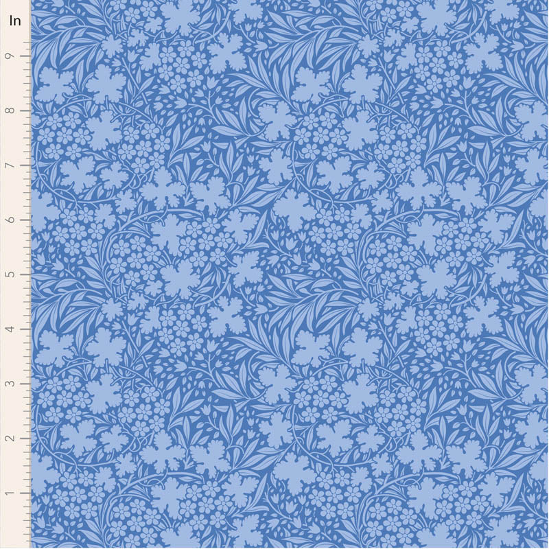 Something Blue by Tilda Fabrics: Bushbloom Cornflower