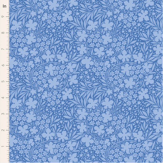 Something Blue by Tilda Fabrics: Bushbloom Cornflower