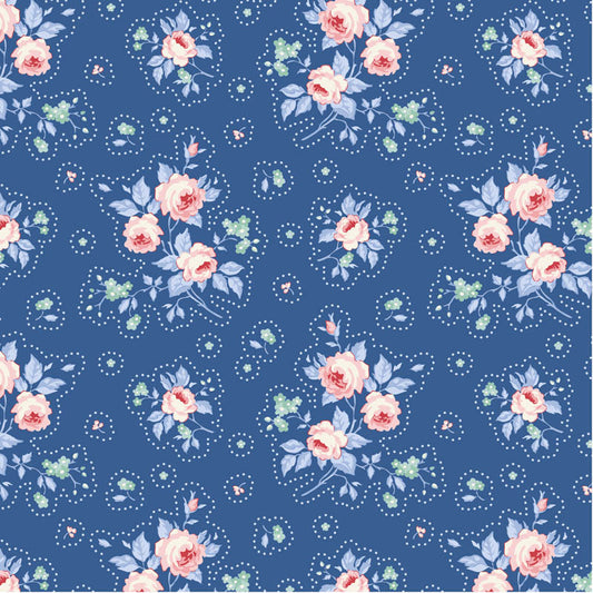 Something Blue by Tilda Fabrics: First Kiss Denim