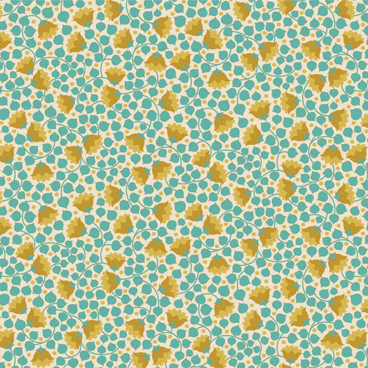 Wallflower Blenders by Tilda: Bellflower Teal