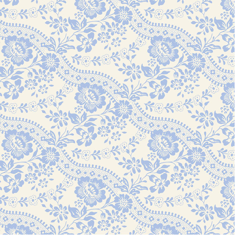 Something Blue by Tilda Fabrics: Celeste Sky