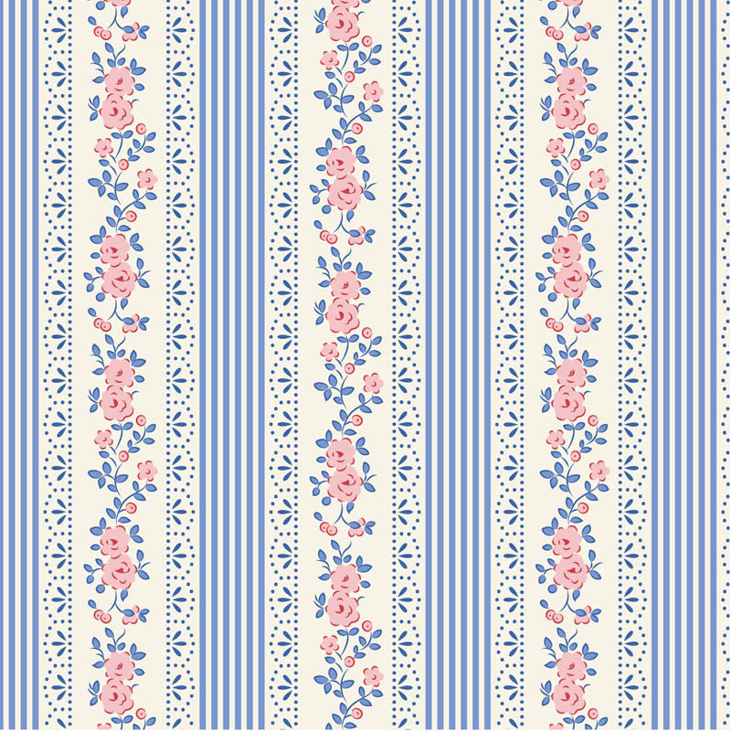 Something Blue by Tilda Fabrics: Claramay Blue