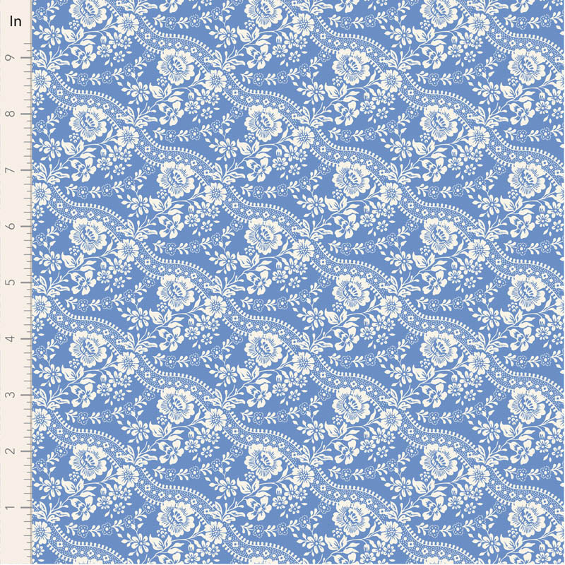 Something Blue by Tilda Fabrics: Celeste Blue