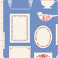 Something Blue by Tilda Fabrics: Labels & Ornaments Blue