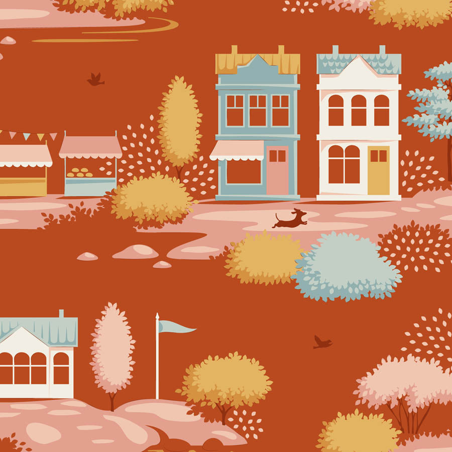 Village Life by Tilda: Village Rust