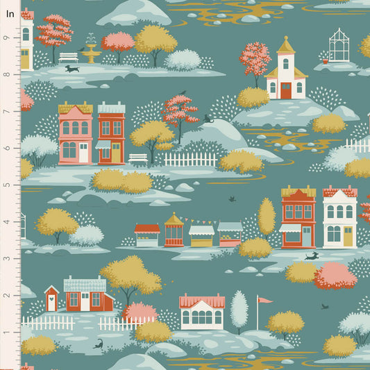 Village Life by Tilda: Village Teal