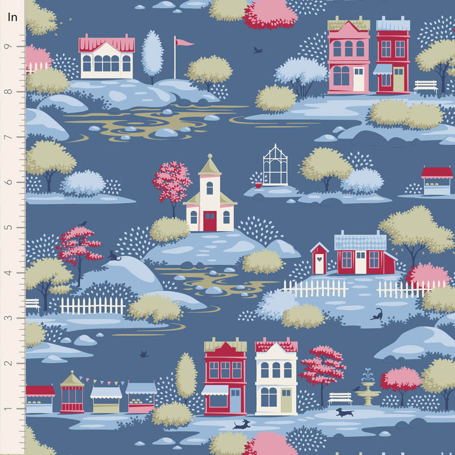 Village Life by Tilda: Village Blue