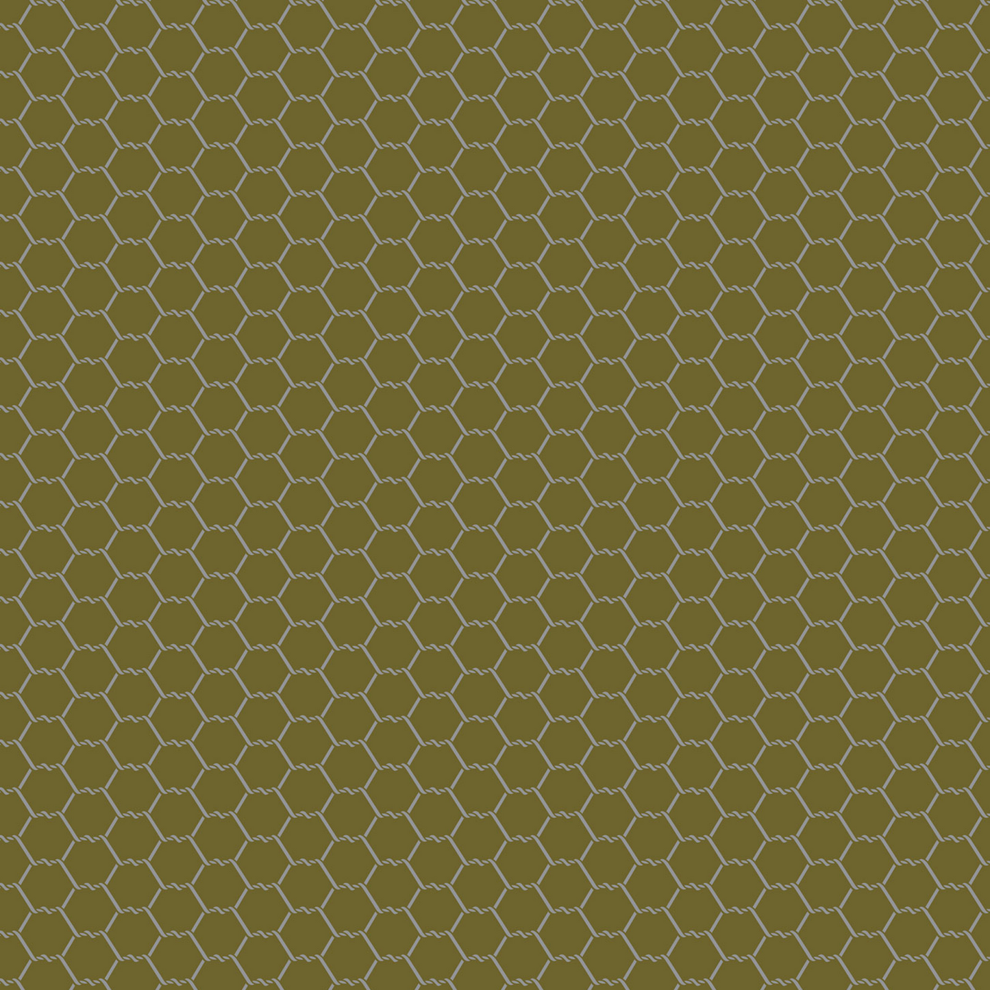 Devonstone Fenced In: Chicken Wire Olive Green