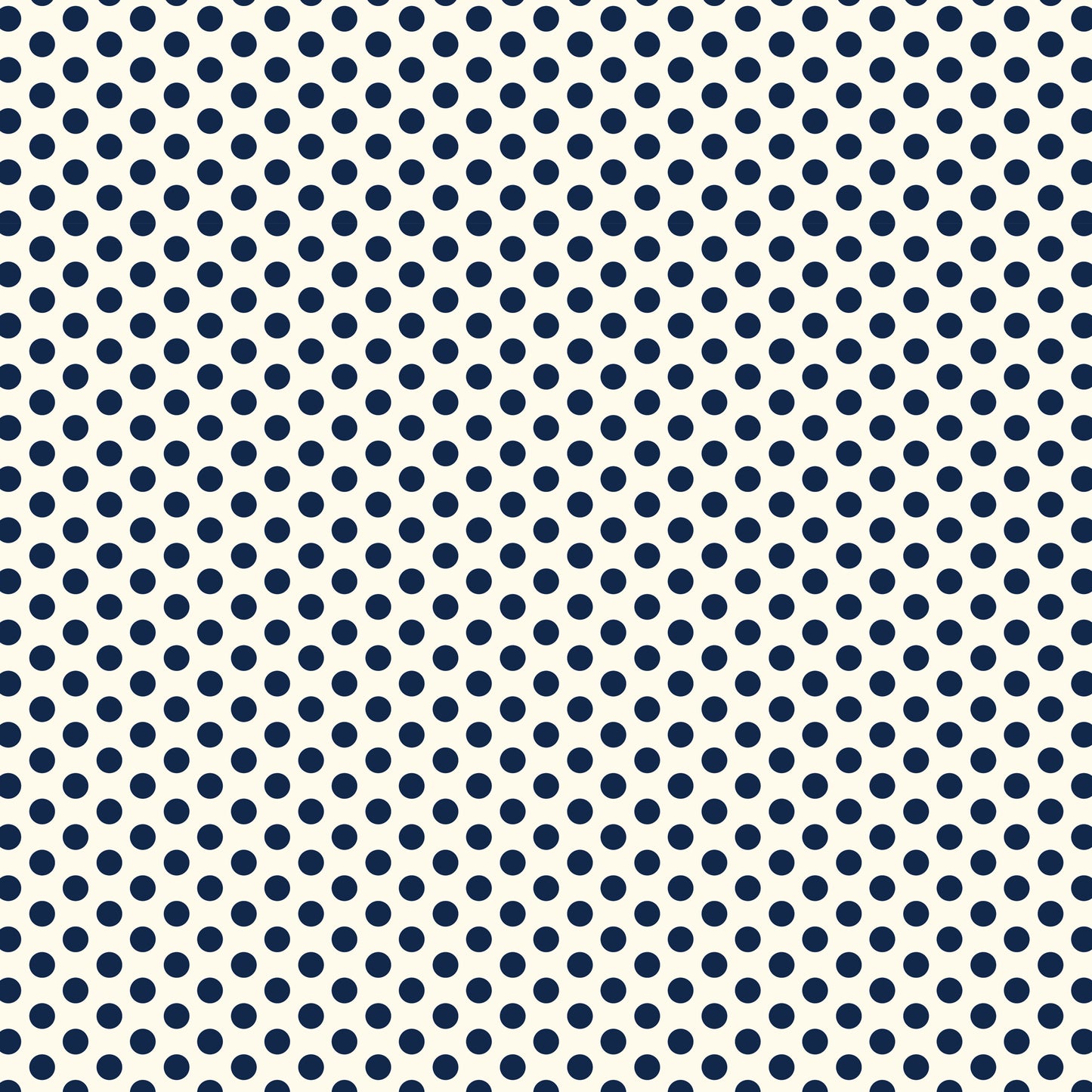 Devonstone Polked Again: Navy and Cream