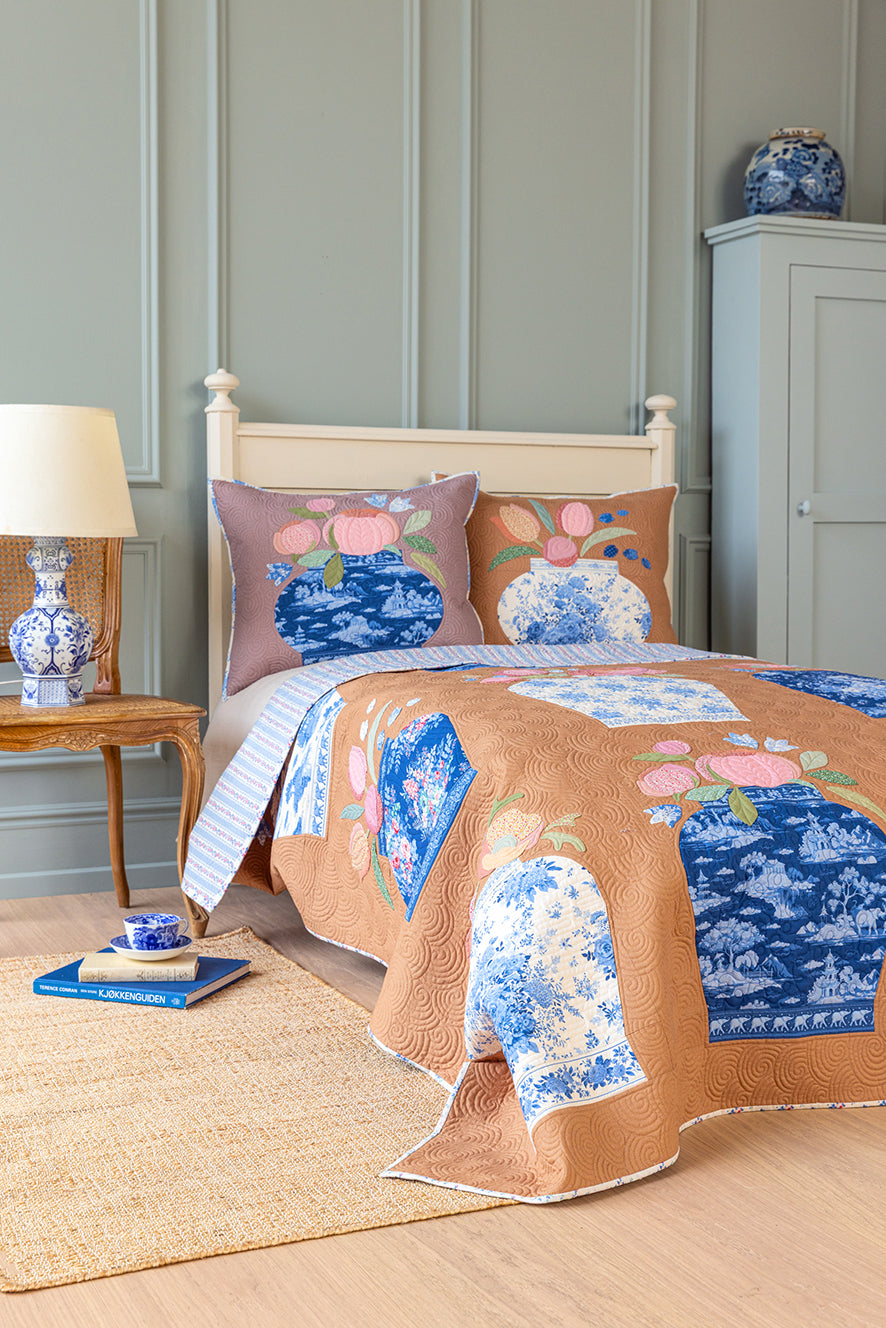 Something Blue by Tilda Fabrics: Noel Cornflower